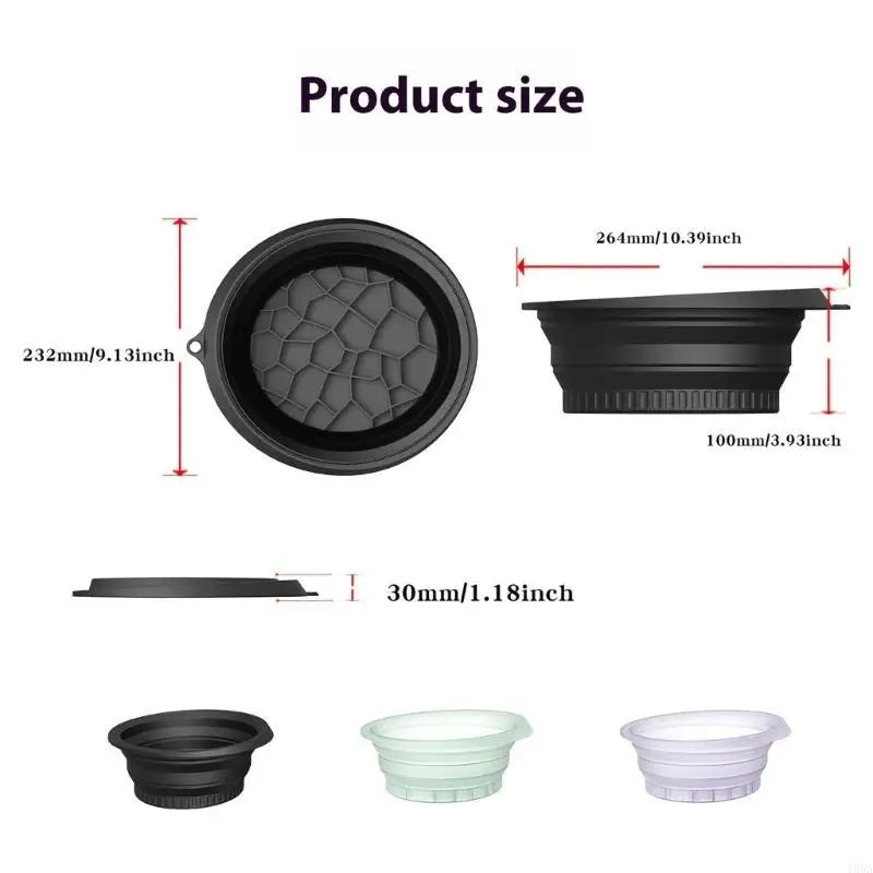 Foldable Ice Facial Bowl ❄️ Silicone Skin Care Tool