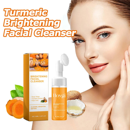 Turmeric Face Cleanser 🧡 Anti-Acne & Brightening Foam